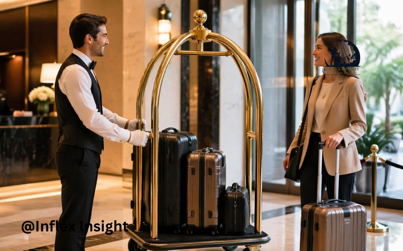 Hotel Luggage Cart