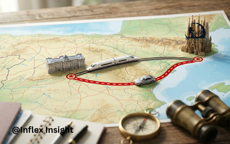How Far Is From Barcelona To Madrid